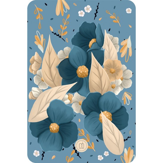 Ręcznik Niebieski Kwiat